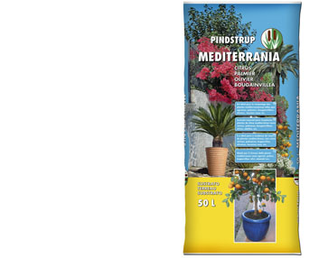 Un sustrato especial para plantas mediterráneas